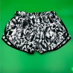 Calvin Klein Black and White Athletic Shorts